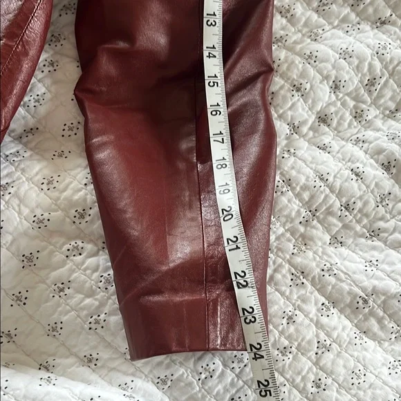 Vintage Jeffery genuine Leather Jacket in Redish Brown - Picture 9 of 10